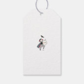 Étiquettes-cadeau Parade costumée d'Halloween pour enfants (Dos)