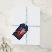 Étiquettes-cadeau Parce que tu as servi (Avec de laficelle)