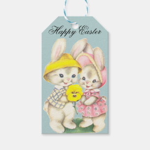 Étiquettes-cadeau Parfait, Cool Joyeux Pâques, Lapin