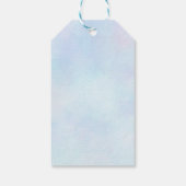 Étiquettes-cadeau Paris avec la Tour Eiffel Anniversaire (Dos)