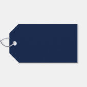 Étiquettes-cadeau Parti de graduation de l'école vétérinaire Blue Go (Dos (Horizontal))