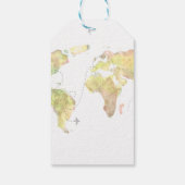 Étiquettes-cadeau Partie de retraite de voyage (Dos)