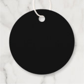 Étiquettes Cadeau Partie minimale de graduation de type (Dos)