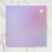 Étiquettes Cadeau Parties scintillant arc-en-ciel gouttes Fille Anni (Dos)