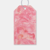 Étiquettes-cadeau Parties scintillant Citrouille aquarelle Merci d'a (Dos)