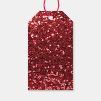 Parties scintillant Red Faux