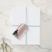 Étiquettes-cadeau Parties scintillant, Robe, Tour Eiffel Sweet 16 (Avec de laficelle)