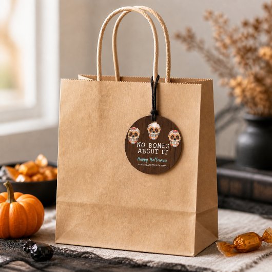 Étiquettes Cadeau Pas de doute Sugar Skull