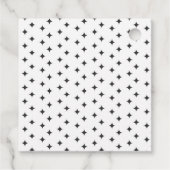 Étiquettes Cadeau Pas De Trucs Juste Traite L'Halloween Rose (Dos)