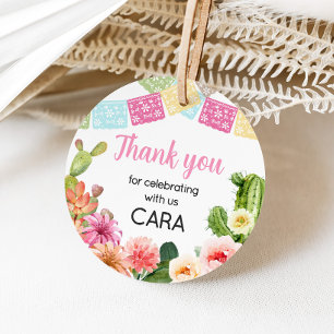 Étiquettes Cadeau Pas le temps de la fête de Siesta Anniversaire