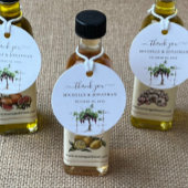 Étiquettes Cadeau Paso Robles Vignoble Vignoble Mariage Faveur T