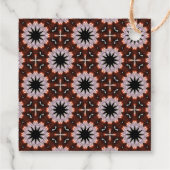 Étiquettes Cadeau Passion Fire Modern Chalkboard Dites Merci (Dos)