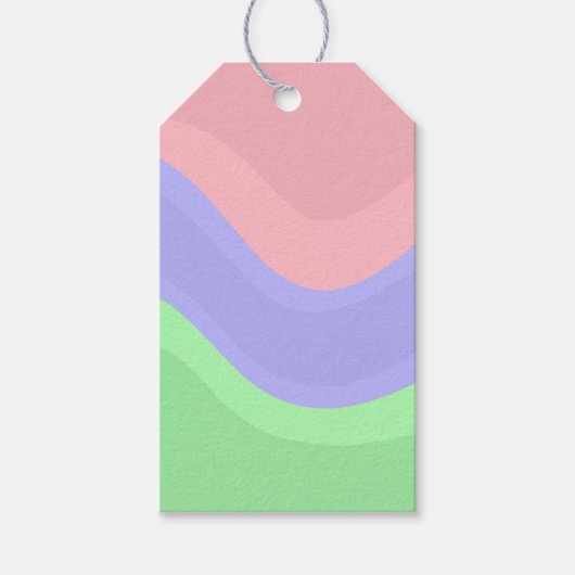 Étiquettes-cadeau Pastel (Devant)