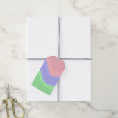 Étiquettes-cadeau Pastel (Avec de la ficelle)