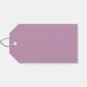 Étiquettes-cadeau Pastel Purple & Pink clair | Texte modifiable mode (Dos (Horizontal))