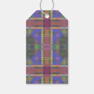 Étiquettes-cadeau Pastel rainbow Colorful Geometric