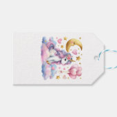 Étiquettes-cadeau Pastel Unicorn (Devant (Horizontal))