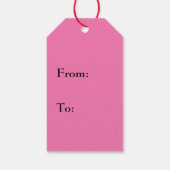 Étiquettes-cadeau Pastèque (Dos)