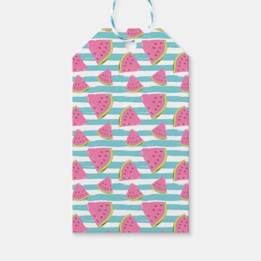 Étiquettes-cadeau Pastèque (Devant)
