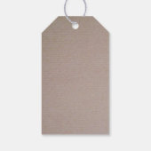 Étiquettes-cadeau Pays rustique Kraft Mariage Merci Favoriser (Dos)