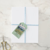 Étiquettes-cadeau Paysage de Saint-Rémy par Vincent Van Gogh (Avec de laficelle)