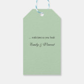 Étiquettes-cadeau Paysage de Saint-Rémy par Vincent Van Gogh (Dos)