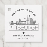 Paysage urbain de Pittsburgh | Cadeau de bienvenue