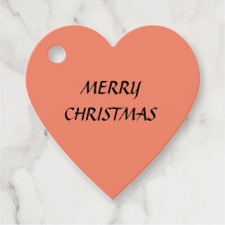 ÉTIQUETTES CADEAU PEACH JOYEUX NOËL SIMPLE