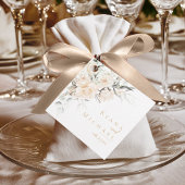 Étiquettes Cadeau Pearl Blush Floral Elegance Mariage ID989