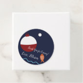 Étiquettes Cadeau Pêche Poisson Premier anniversaire (En situation)