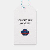 Étiquettes-cadeau Pêche pour vos références (Dos)