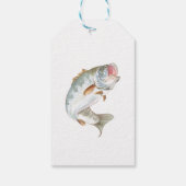 Étiquettes-cadeau Pêche terminée (Dos)