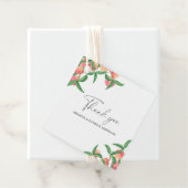 Étiquettes Cadeau Pêches - Merci Mariage (En situation)