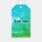 Étiquettes-cadeau Pêcheur papa (Dos)