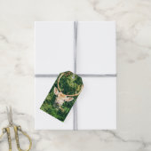 Étiquettes-cadeau Peek a Deer  (Avec de la ficelle)
