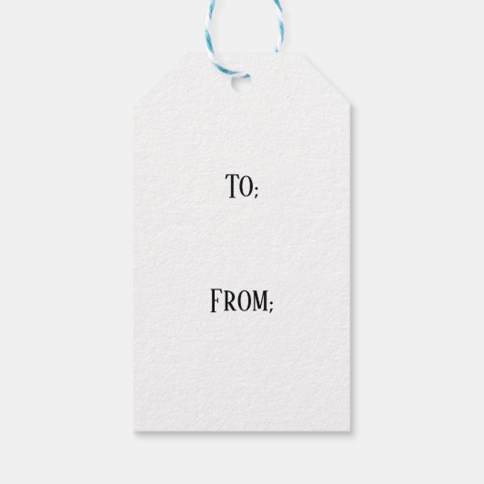 Étiquettes-cadeau Pep (Dos)