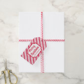 Étiquettes-cadeau Pepperment Christmas Gift Tags (With Twine)