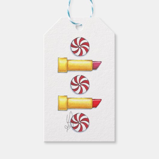 Étiquettes-cadeau Pepperment Joy (Devant)