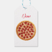 Étiquettes-cadeau Pepperoni Pizza Thunder_Cove (Dos)