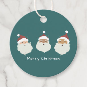 Étiquettes Cadeau Père Noël