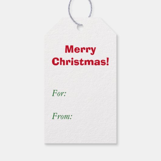 Étiquettes-cadeau Père Noël à Noël à Chimney (Dos)