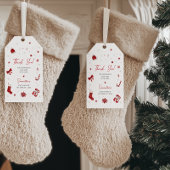 Étiquettes-cadeau Père Noël Baby Christmas Baby shower