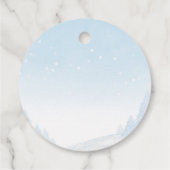 Étiquettes Cadeau Père Noël Baby Christmas Boy Baby shower (Dos)