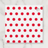 Étiquettes Cadeau Père Noël Vintage classique (Dos)