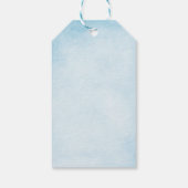 Étiquettes-cadeau Perroquet gris avec couronne royale (Dos)