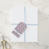 Étiquettes-cadeau Perroquets et fleurs (Avec de laficelle)