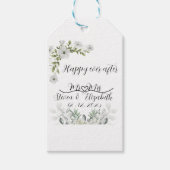 Étiquettes-cadeau Personalised Wedding Gift happy ever after  (Devant)