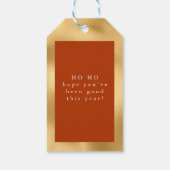 Étiquettes-cadeau Personalisierte Weihnachts - Geschenkanhänger (Dos)