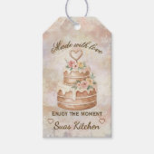Étiquettes-cadeau Personalized Handmade- Love custom kitchen lable (Devant)