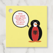 Étiquettes Cadeau Personalized Ms. Penguin Armenia (Devant)